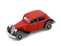 Railnscale N5041KZ - Fertigmodell Pkw CitroëN 7CV Traction Avant – Dunkelrot-Sch