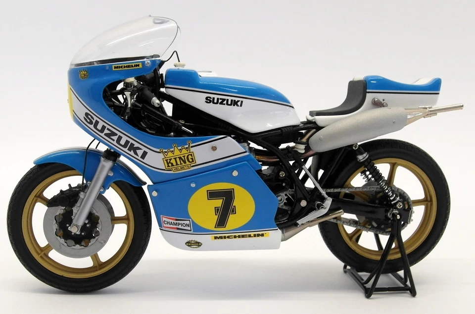 Minichamps escala 1/12 diecast 123 760007 - Suzuki XR 14 Barry Sheene GP 1975 Foto 4 de 4