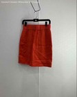 NWT Women's Orange j crew skirt Size PS — photo 1