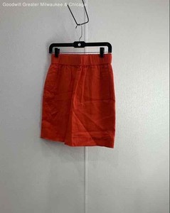 NWT Women's Orange j crew skirt Size PS