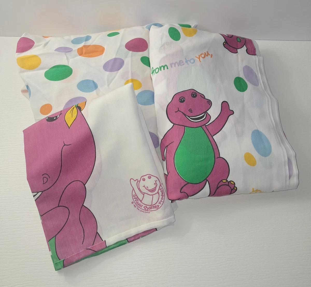Barney Cotton Blend for Kids & Teens Bedding for sale | eBay