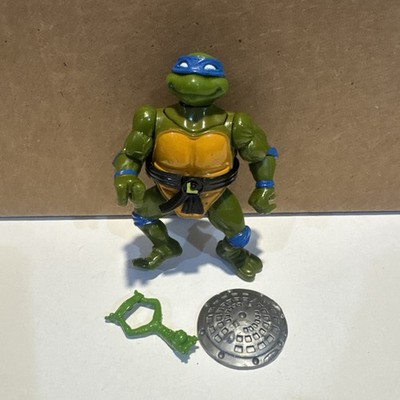 near Complete 1991 Headdroppin Leo TMNT Teenage Mutant Ninja Turtles Figure Lot
