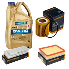 Inspektionspaket 5L RAVENOL SMP 5W-30 für Opel Grandland X 1.5 Turbo D Combo
