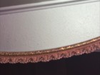 Vintage Matson Mirrored Vanity Tray Floral  Perfume Tray Gold — photo 5