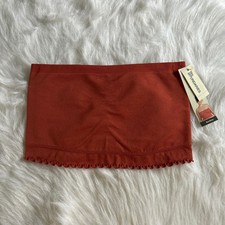 No Boundaries Seamless Wirefree Bandeau Womens Size Small Strapless Wireless Bra