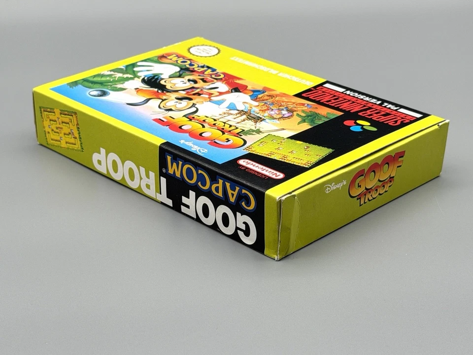 Goof Troop SNES OVP Zustand: Gut - Bild 4 von 4