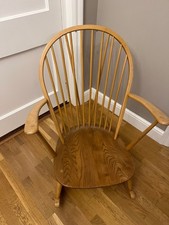 Vintage Ercol Rocking Chair / Ercol Blonde Rocking Chair (model 815)