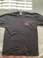 Christina Aguilera Stripped Europe Crew 2003 Black XL T Shirt Vintage Rare