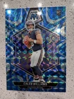 2024 Panini Mosaic - Rookies Caleb Williams #301 Reactive Blue Mosaic Prizm (RC)