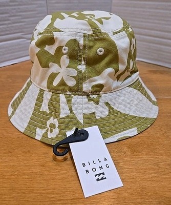 Billabong Floral Print Bucket Hat Beach Surf Skate Aussie OG Gorpcore Deadcore