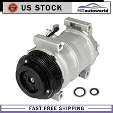 AC A/C Compressor For 00-05 Cadillac DeVille 02-13 Chevrolet Silverado 2500
