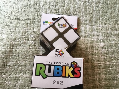 IDEAL - Rubiks 2x2 Cube - Twist Turn Learn - Brainteaser Puzzles - Ages 8 - New