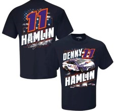 2024 Denny Hamlin #11 FedEx Patriotic Adult T-shirt - INSTOCK NOW!!