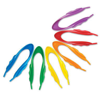Learning Resources 6 Kinder Jumbo leicht griffige Kunststoffpinzette für Kinder