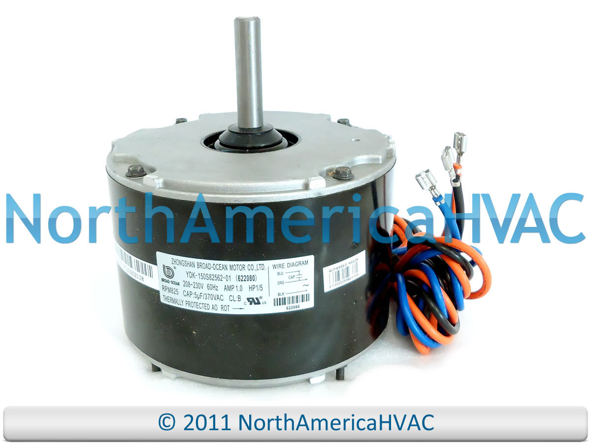 OEM FAN MOTOR 1/5 HP Replaces Zhongshan Broad-Ocean YDK