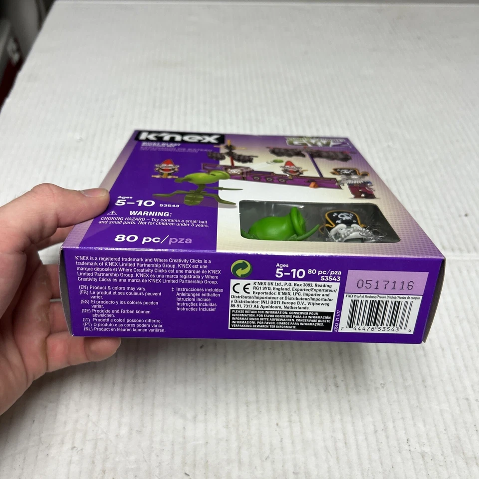 KNEX Plants vs Zombies Boat Blast Building Set New Never Opened Rare - Image 2 of 4