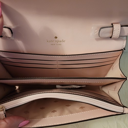 NWOT Kate Spade. Chalk Pink. Braelynn Wallet on String - Picture 5 of 7