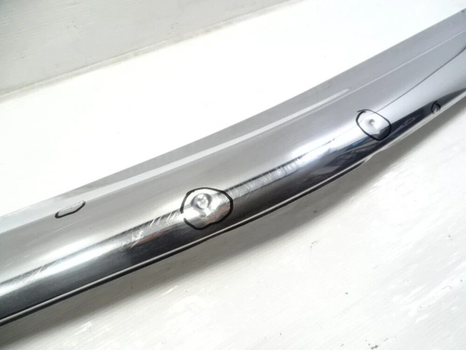 81 Mercedes R107 380SL moldura, parachoques delantero cromado Foto 4 de 4