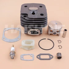 52mm Cylinder Piston Kit Fit Husqvarna 266 266SE 162 Chainsaw Big Bore Nikasil