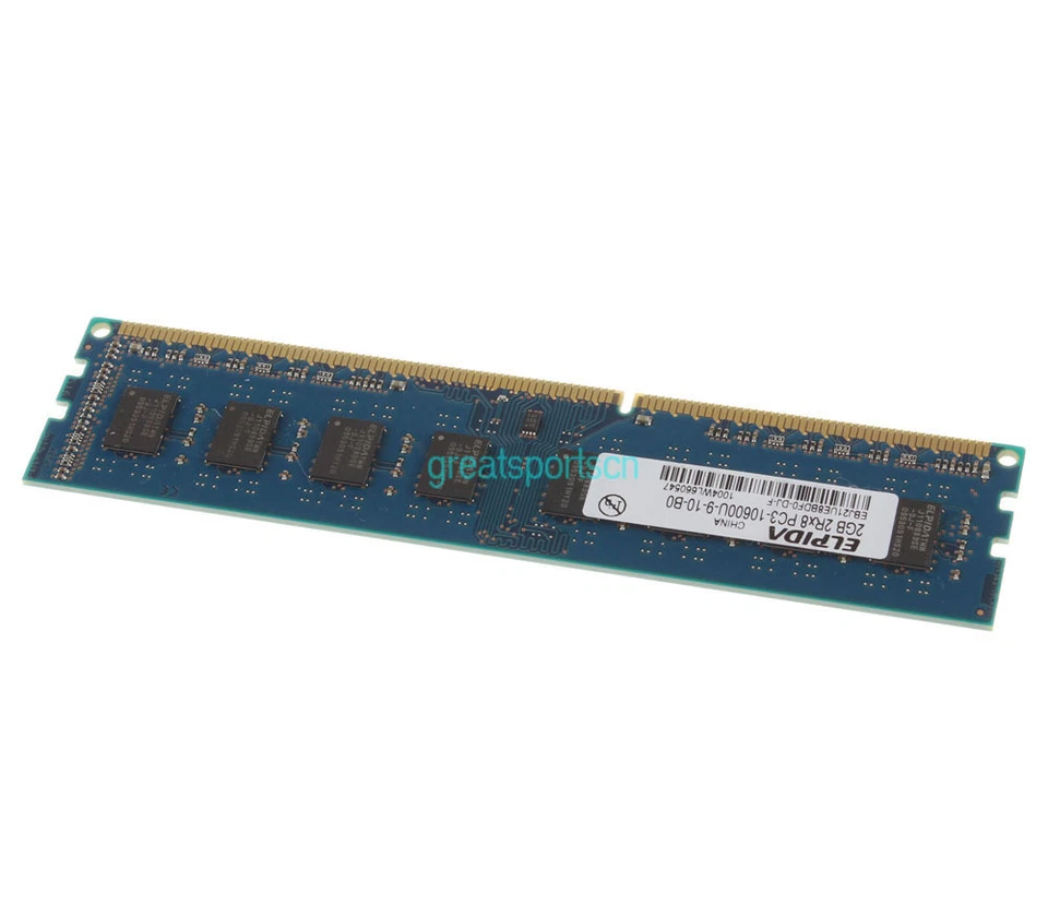 2GB Elpida 2RX8 PC3-10600 DDR3 1333MHz for INTEL DIMM Memory Desktop RAM 240PIN - Image 2 of 4