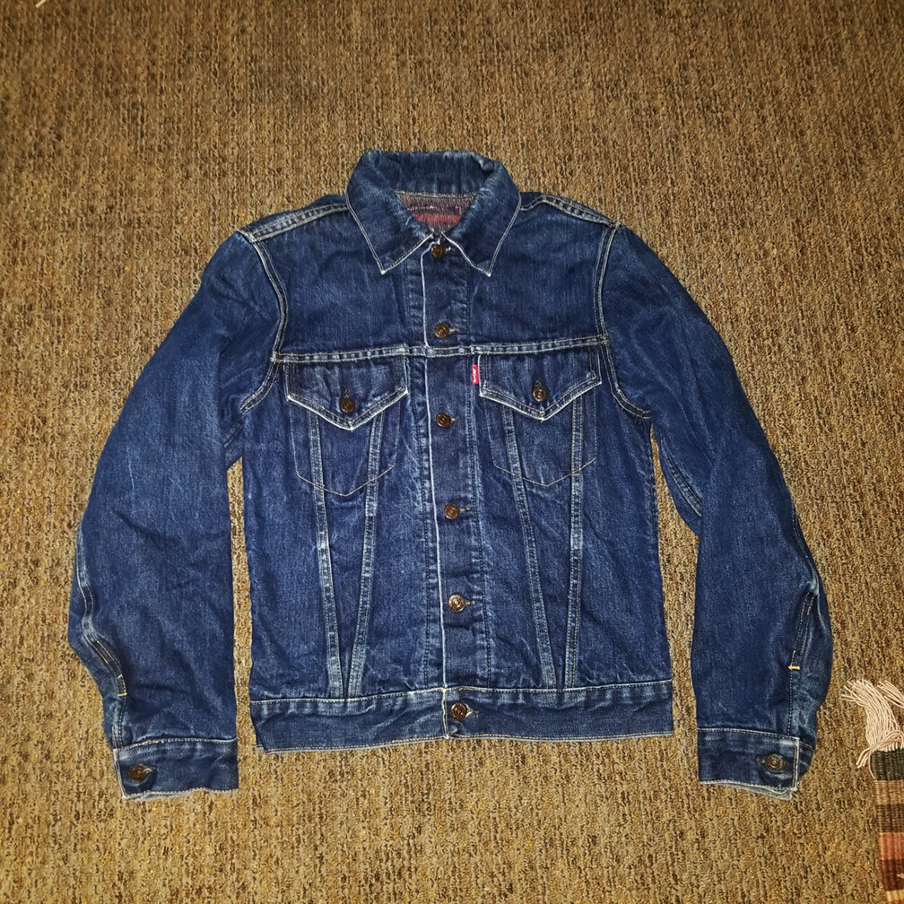 Seldom Found 1960's Levis 557 Big E Troy Mills Type III Jacket