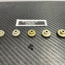 48 Pitch Pinion Gear Set 25T 27T 29T 31T 33T Fits 1/10 RC Car Use 48P Spur Gear