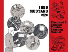 1989 Ford Mustang Electrical Vacuum Troubleshooting Manual