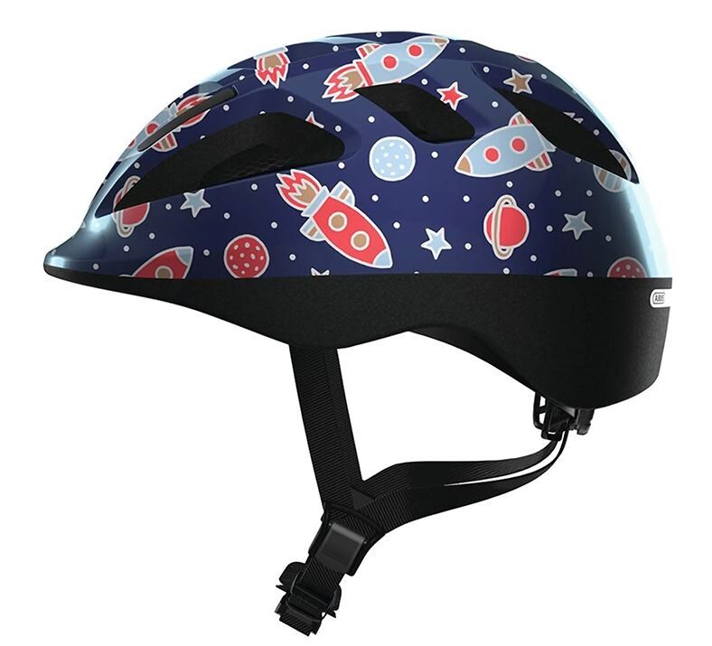 Casque vélo enfant ABUS SMOOTY 2.0 bleu taille M 49-55 cm protection siège vélo et draisienne