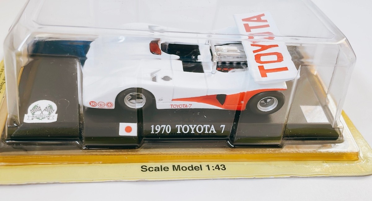 Delprado Toyota - 7 GP 1970 Race Car Diecast 1/43 car & Tomioka