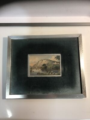 #4 English Color Engraving after the drawing by J.P. Neale 1822 10.75  x 8.75 
