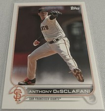 2022 Topps Baseball Series 1 Anthony DeSclafani San Francisco Giants #137