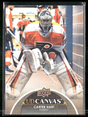 2021-22 Upper Deck Series 2 - UD Canvas #C180 Carter Hart | eBay