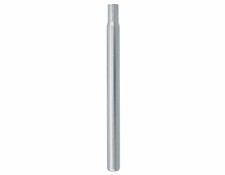 ABSOLUTE 27.0 OUTER DIAMATER BICYCLE STEEL SEATPOST PILAR 350MM LONG IN CHROME.
