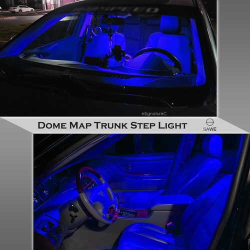 4 x SAWE Blue 31MM Festoon 5050 6SMD Dome Map LED Light Bulbs DE3175 DE3022 - Picture 5 of 6