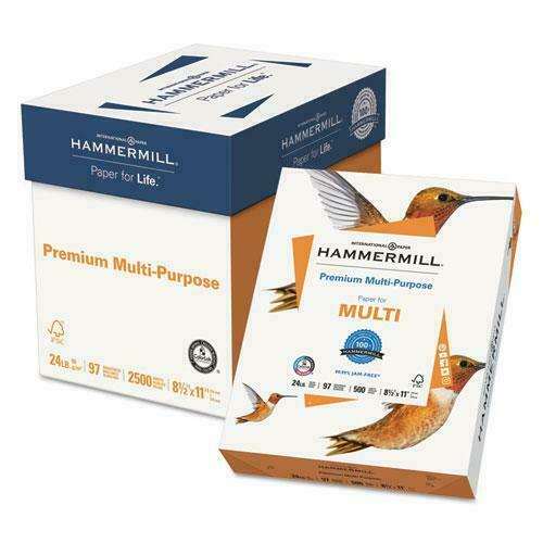 Hammermill Premium Multipurpose Paper, 24lb., 81/2 x 11, White