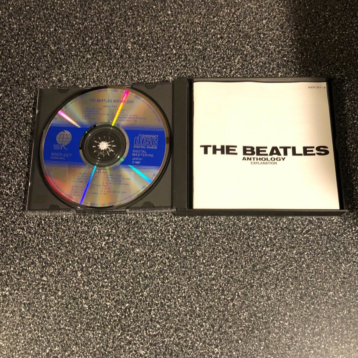 RARE Japan CD!!! The BEATLES ANTHOLOGY Double CD 50CP-227-8 | eBay