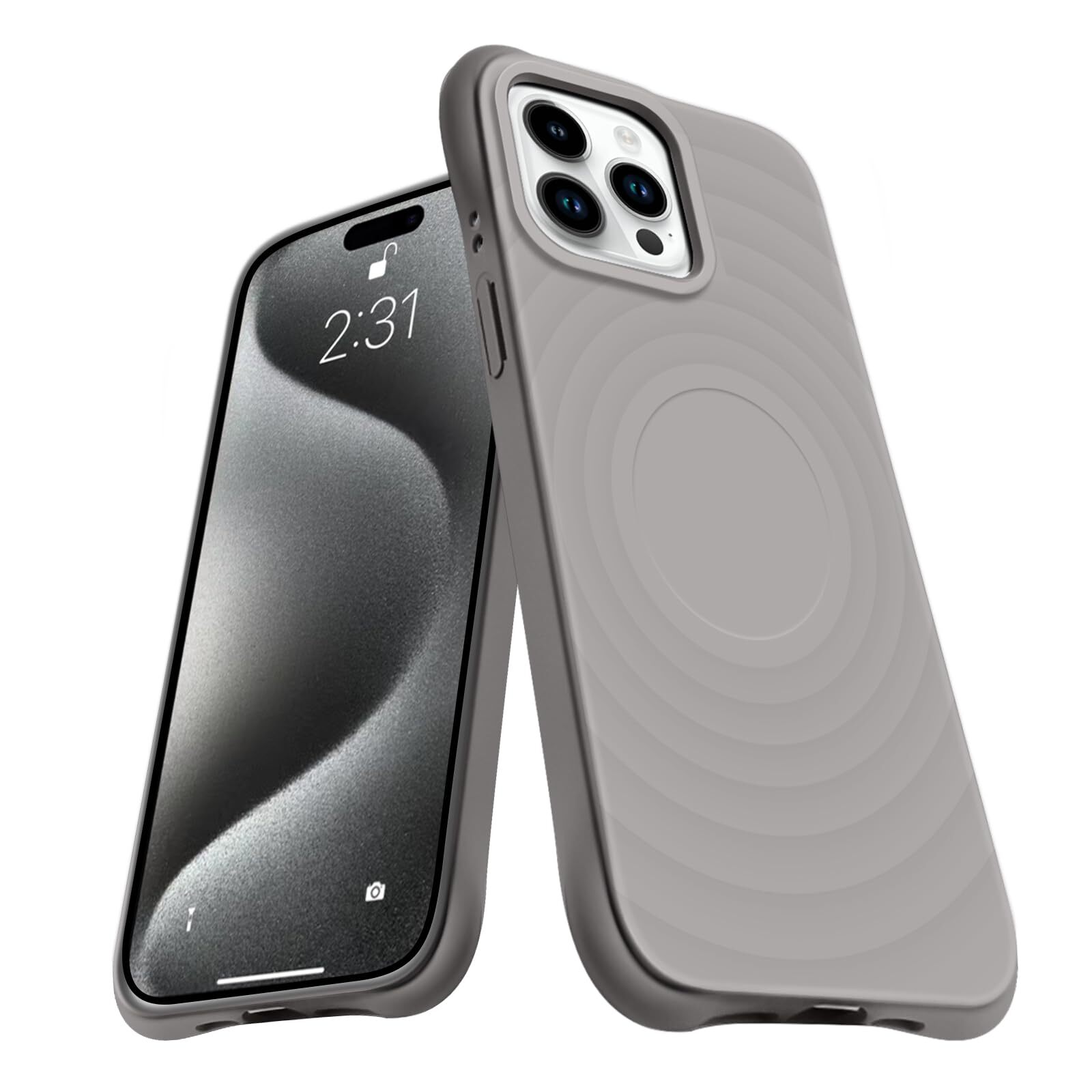 for iPhone 15 Pro Case MagSafe Compatible Silicone Shockproof iPhone 15 Pro 617