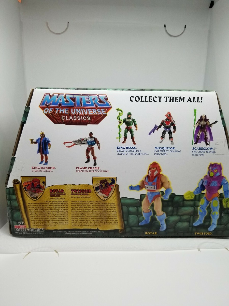 Rotar & Twistoid MOTUC, MOTU, MASTERS OF THE UNIVERSE CLASSICS | eBay