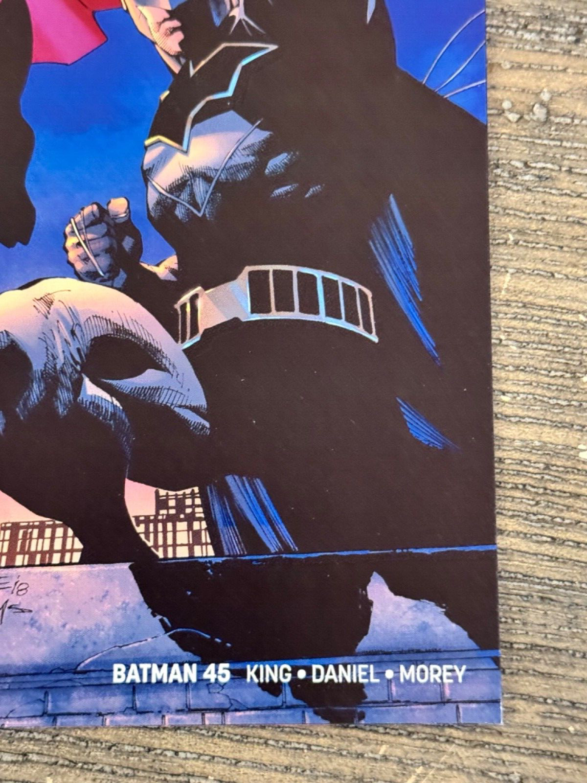 BATMAN #45 Rebirth Tom King, Tony S. Daniel & Jim Lee Variant Cover NM+