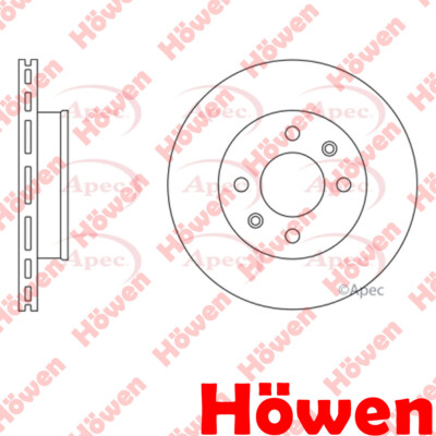 Fits Hyundai Getz 2002-2009 1.0 1.3 1.4 Brake Disc Front Howen 517121C300