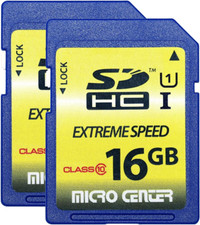 16GB Class 10 SDHC Flash Memory Card Standard Full Size SD Chip USH-I U1 Trail C