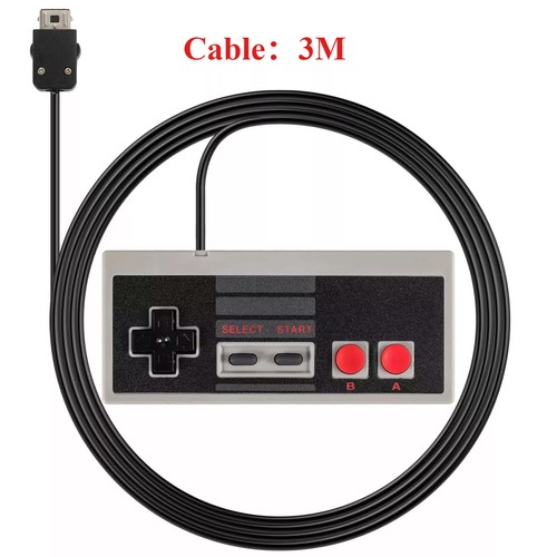 Classic Edition Console Video Game Wired Controller Remote For Nintendo NES Mini