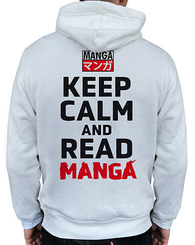 Felpa Keep Calm Read Manga XL - Bild 1 von 2