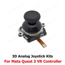 New For Meta Oculus Quest 3 VR Controller 3D Analog Joystick Kits Repair Parts