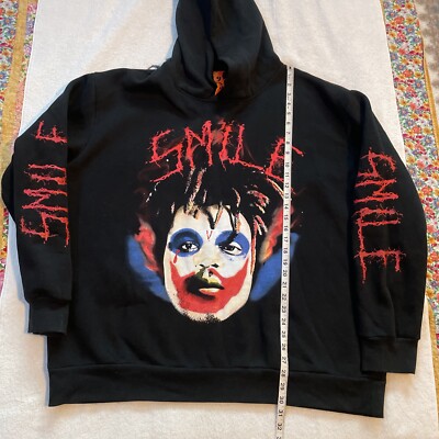 Vlone×Juice Wrld★プリント パーカー Neon Hoodie Buy Vlone x Juice WRLD Legends Never Die Hoodie 'Royal Blue