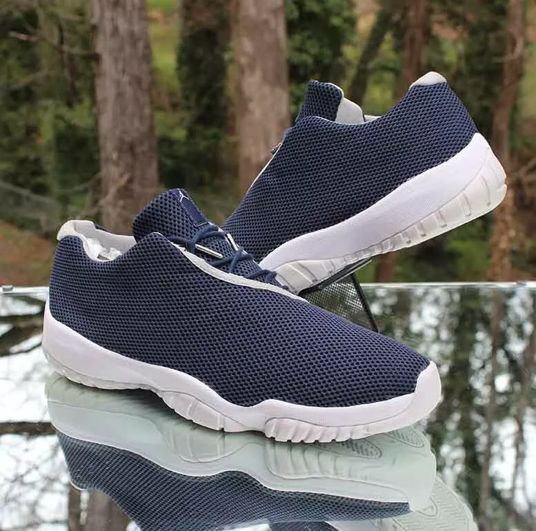 Coronel Islas Faroe Gran cantidad de Nike Air Jordan Future Low Men's Size 13 Midnight Navy Grey White  718948-401 | eBay