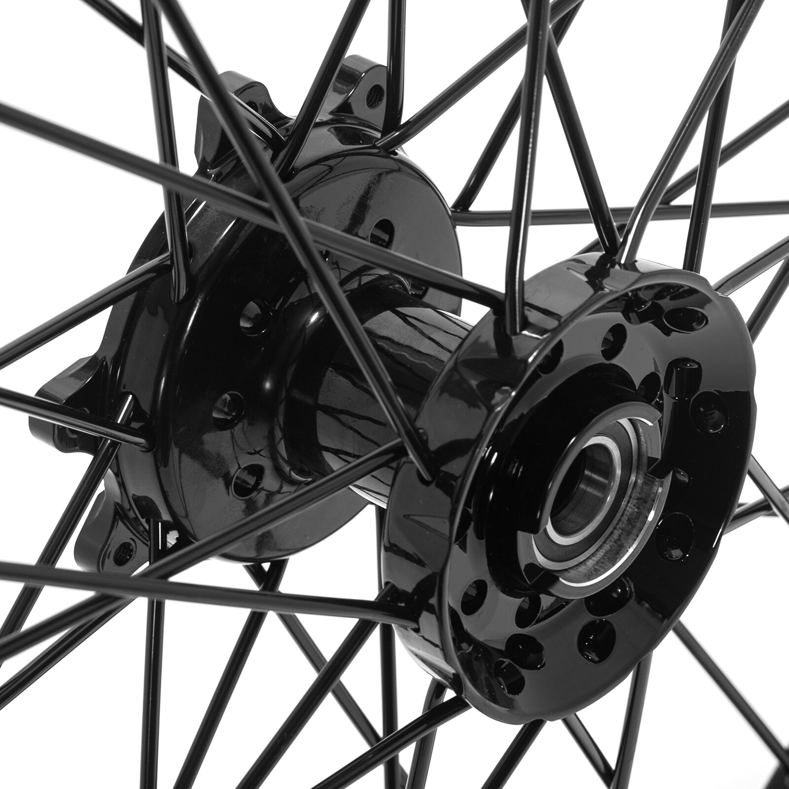 21"/18" Black Wheels For Honda CR125R CR250R 02-07 CRF250R 04-13 CRF450R 02-13