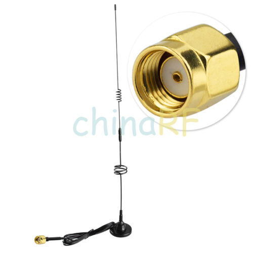 850/1900/900/1800/2100Mhz Signal Booster GSM/UMTS/HSPA/CDMA/3G Antenna RP-SMA - Picture 1 of 6