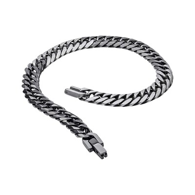 Fred Bennett Two Tone Foxtail Bracelet 21cm B5455