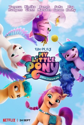 My Little Pony_ A New Generation (2021)_2 Poster Leinwand Film Film Druck A0 A1 A